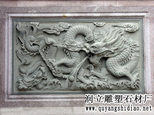 龍浮雕